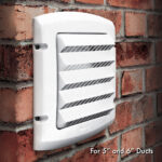 Panoramic view of empty, old, red brick wall background with cop