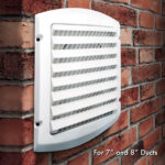 Panoramic view of empty, old, red brick wall background with cop