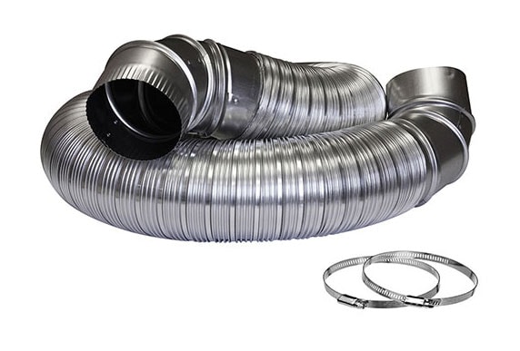 All metal dryer vent kit
